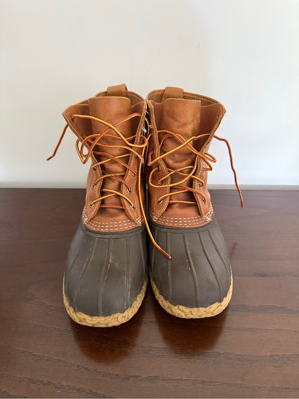 Men's Two-Tone Waterproof LL Bean Boots -